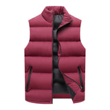 Printable Vest Cotton-padded Coat Winter