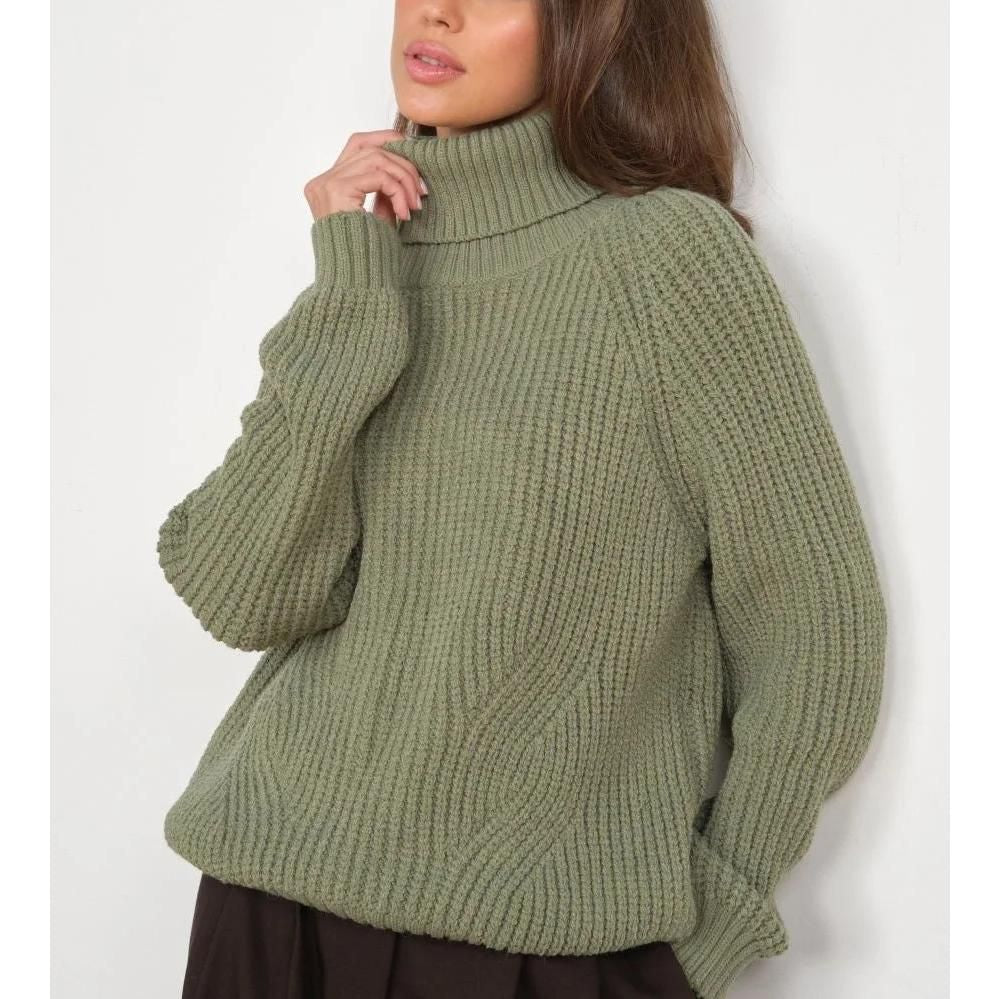 Warm and Cozy Turtleneck Sweater for Women