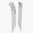 Fashionable Personalised Zirconia Earrings For Women With Tassels - Dazpy