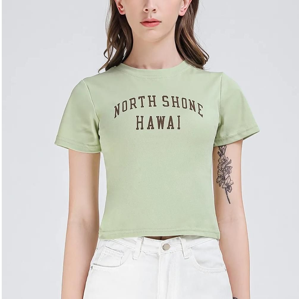 High Street Letter Print Slim Fit Tee