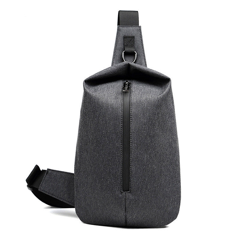 Trendy Men's Canvas Chest Bag Casual Outdoor - Dazpy