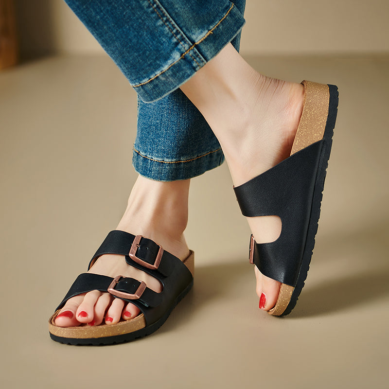 Stylish Women's Cork Sandals