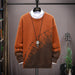 New Winter Sweater Men's Round Neck Long-Sleeved Student Autumn And Winter Sweater