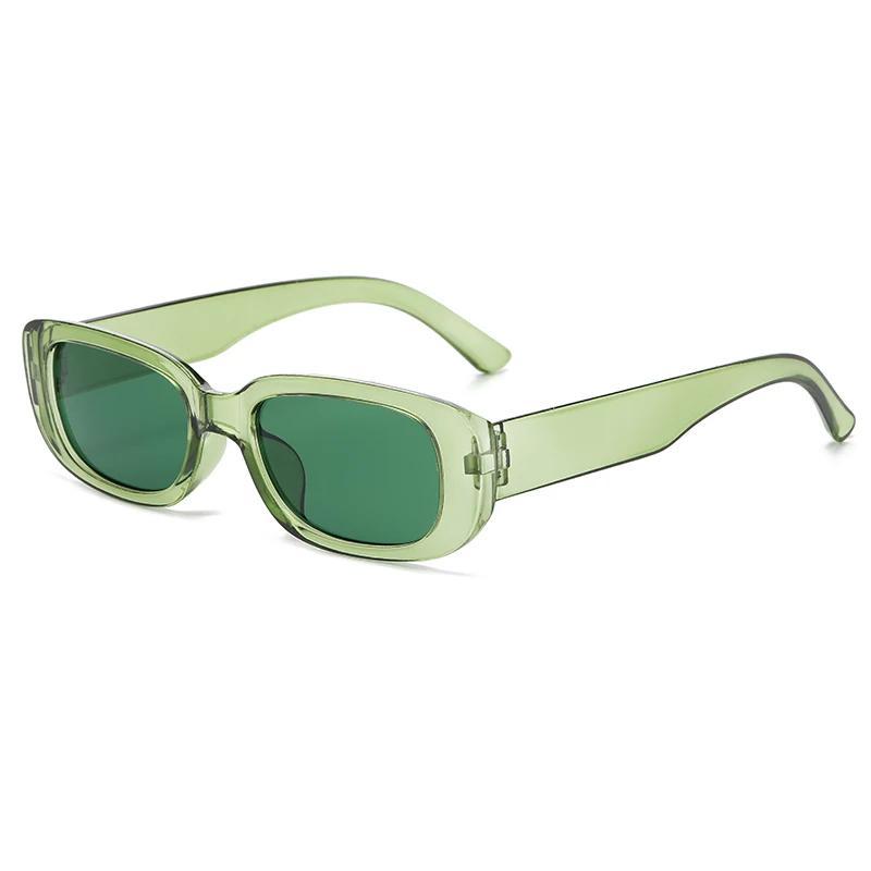 Trendy quadratische Retro-Sonnenbrille für Damen