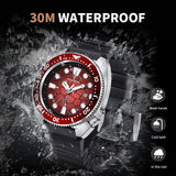 Business Men's Quartz Watch Luminous Waterproof Rotatable Upper Circle - Dazpy