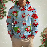 Christmas Men's Hoodie 3d Digital Printing