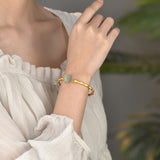 Small Design Senior Vintage Feeling Bracelet - Dazpy