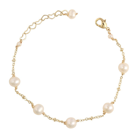 Natural Freshwater Pearl Bracelet Female Ins Niche Design Set - Dazpy