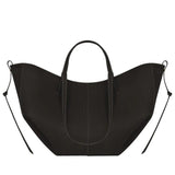 Elegant Large Leather Shoulder Bag