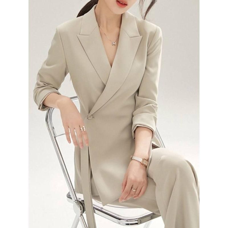 Chic Vintage Office Lady Suit