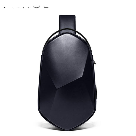 Men's Diamond-shaped Mechanical Hard Shell Bag - Dazpy