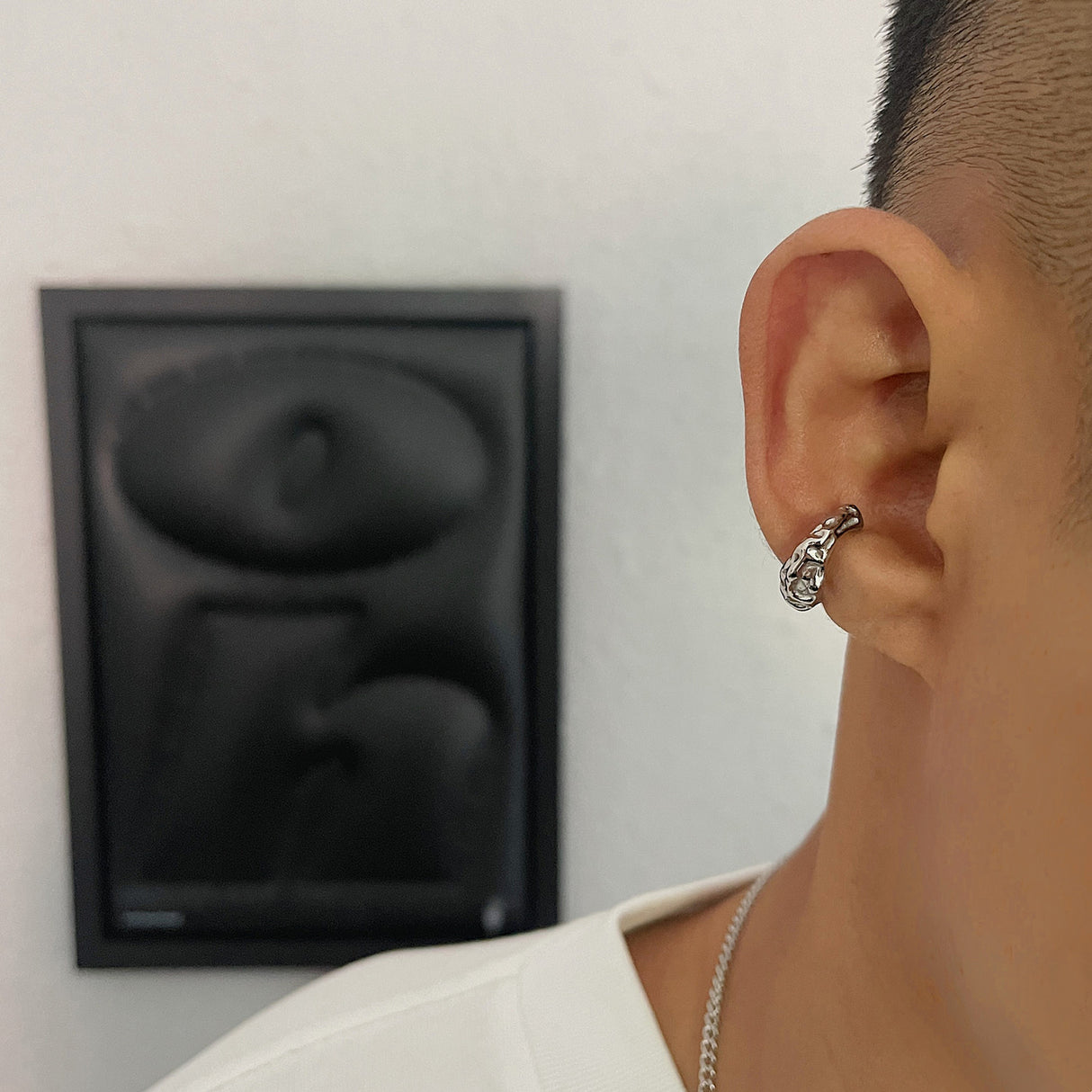 Titanium Steel Ear Bone Clip For Simplicity - Dazpy