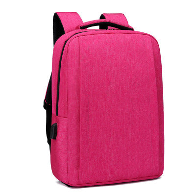 Customized Backpack Computer Bag Simple Men And Women Customized Korean - Dazpy