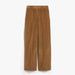 High-Waist Wide-Leg Corduroy Trousers