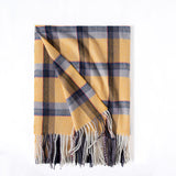 Winter Preppy Plaid Scarf