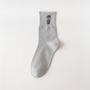 High Waist Cotton Funny Socks