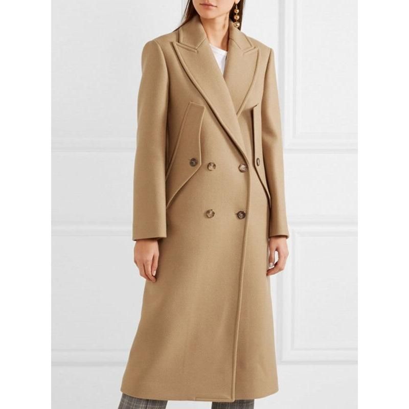 Schicker schlankmachender Trenchcoat für Damen