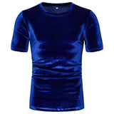 Men's Summer Solid Color Short-sleeved T-shirt