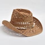 Summer Hand Woven Straw Hat for Women