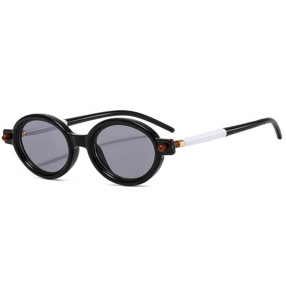 Modische ovale Sonnenbrille für Herren