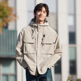 Men's Spring Lightweight Hooded Jacket