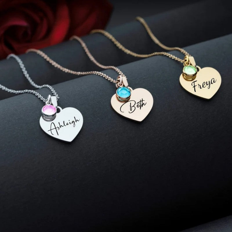 Personalized English Alphabet Necklace Women's Pendant - Dazpy