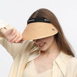 Visera solar ajustable con protección UV.