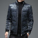 Down Jacket Men's Casual Stand Collar White Duck Down Thickening