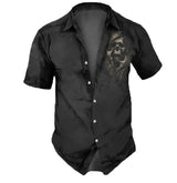 Printed Men's Shirt Casual Clothing