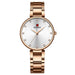 Ladies Waterproof Quartz Steel Band Watch - Dazpy