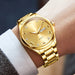 Tuhao Gold Diamond Quartz Waterproof Glow Business Men's Watch - Dazpy