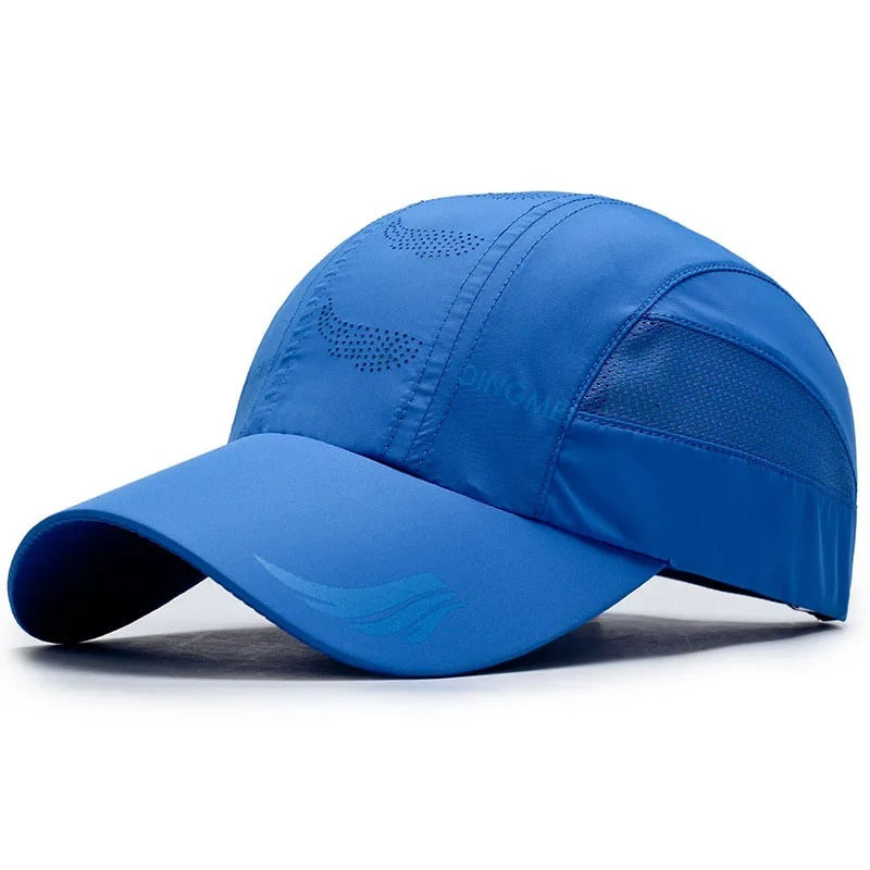 Gorra deportiva unisex de secado rápido