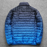 Men's Stand-up Collar Color Change Casual Down Cotton Padded Jacket Jacket