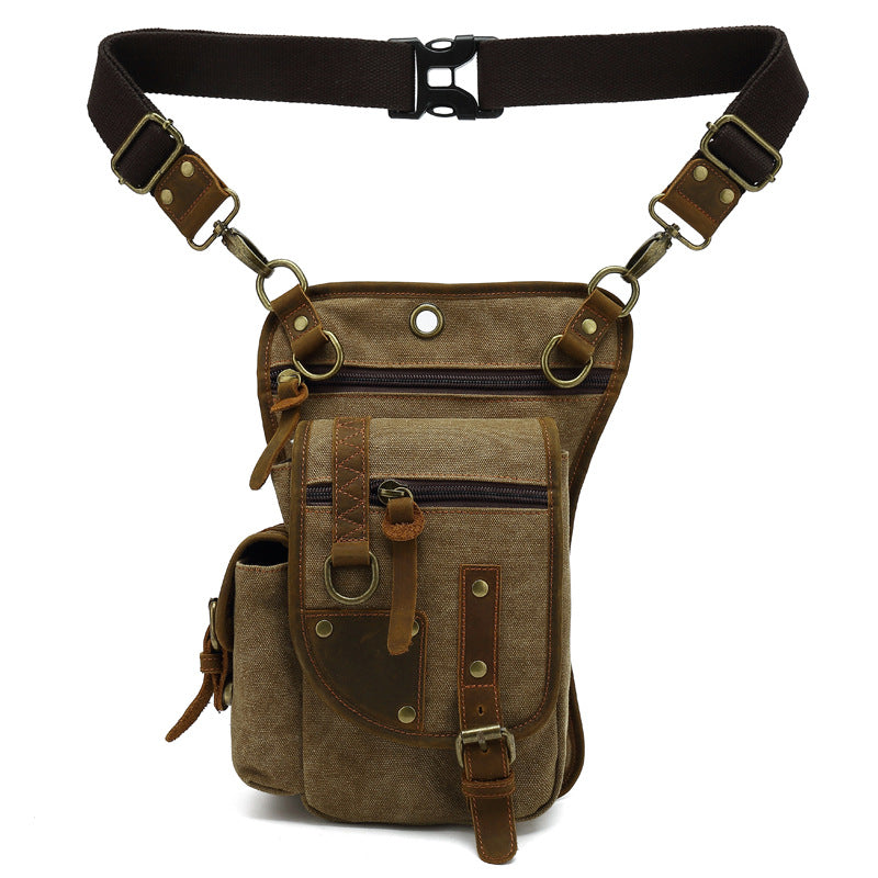 Men's Canvas Fashion Casual Shoulder Messenger Bag - Dazpy