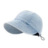 Sombrero de pescador plegable de ala ancha para verano para mujer