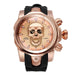 Men's Sports Fashion Skull Pattern Waterproof Watch - Dazpy