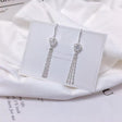 Women's Sterling Silver Love Earrings - Dazpy