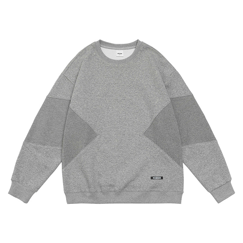 Spring Autumn Patchwork Sweatshirt for Men