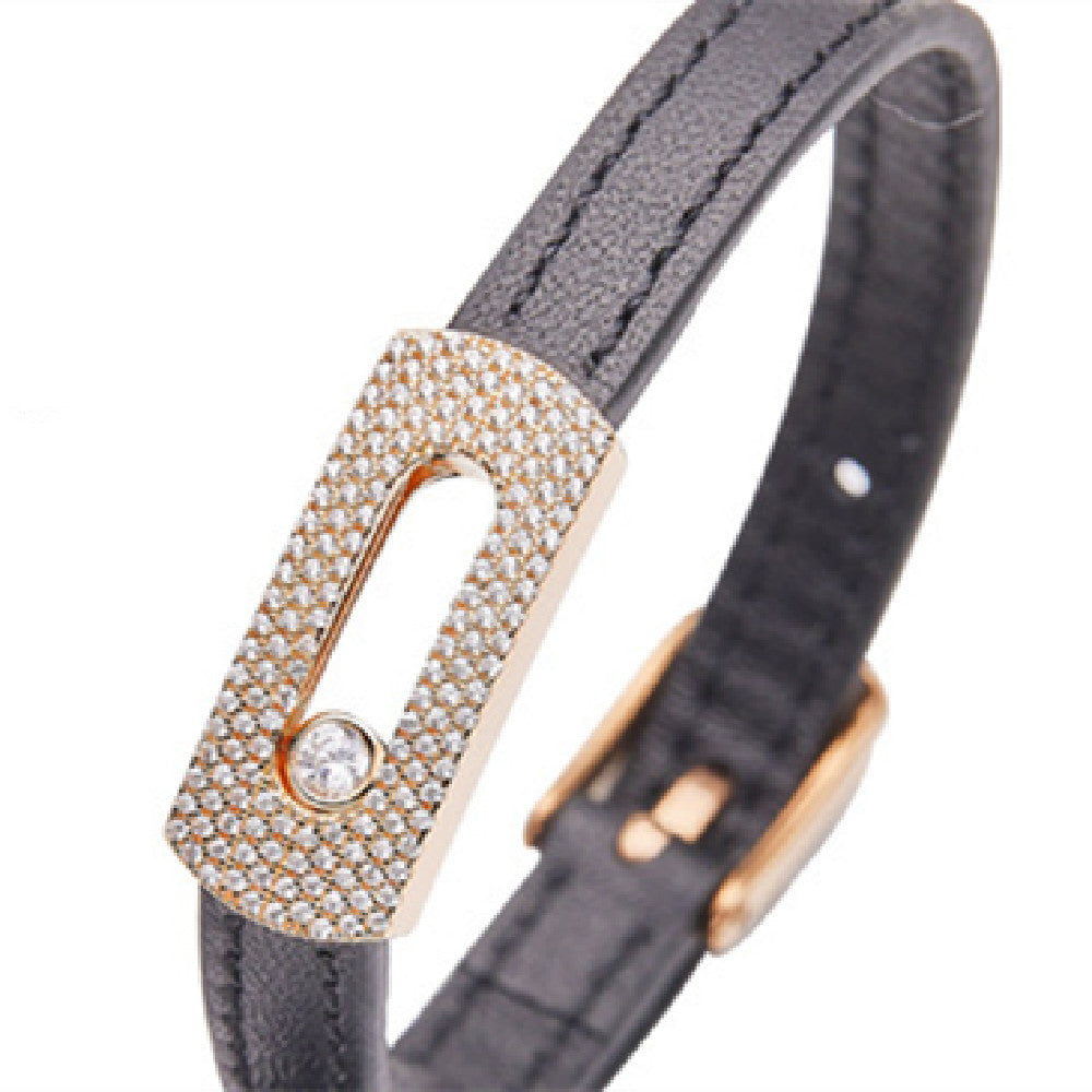 Vintage Single Drill Sliding Bracelet - Dazpy