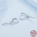 Silver Snake Earrings Mysterious Charm Animals - Dazpy