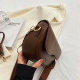 Summer Chic Leather Chain Shoulder Crossbody Bag for Women