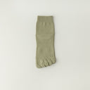 Calcetines de algodón con puntera para mujer