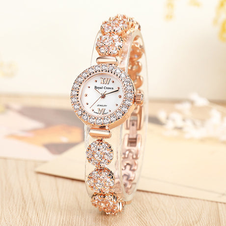 Watch Bracelet Quartz Full Star Diamond Women's Watch - Dazpy