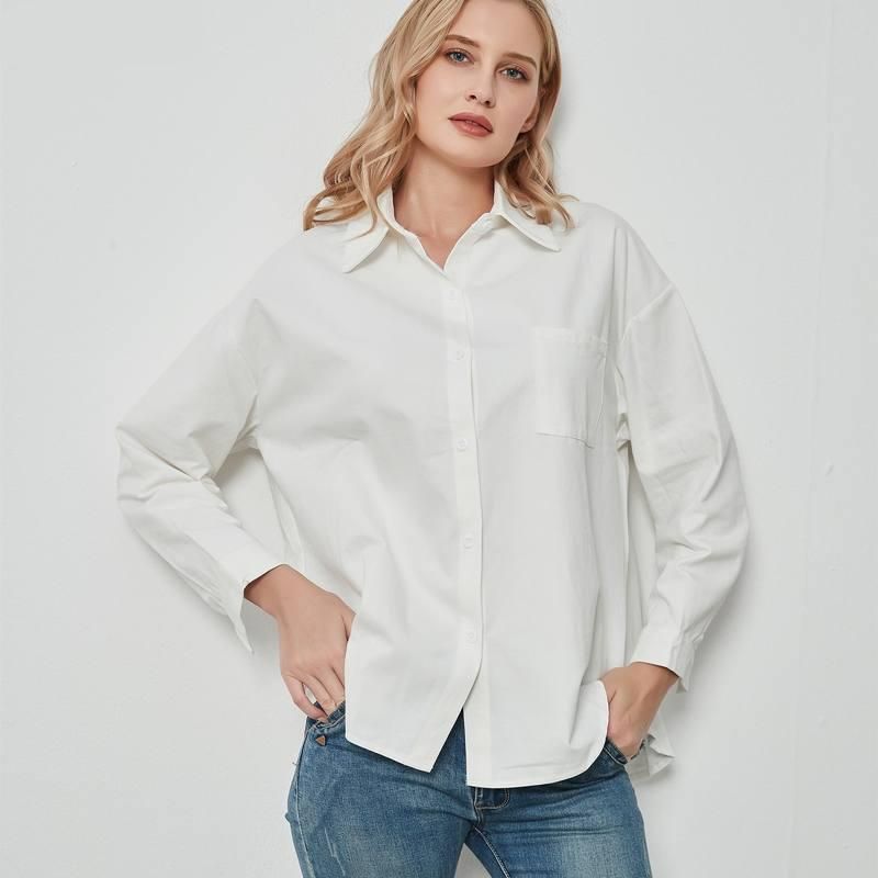 Elegant Vintage Casual Oversize Blouse