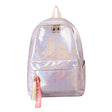 Korean Personality Laser Reflective Backpack Women Simple And Versatile - Dazpy