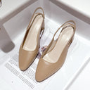 Summer New Student Korean Version All-match Chunky Heel Shoes
