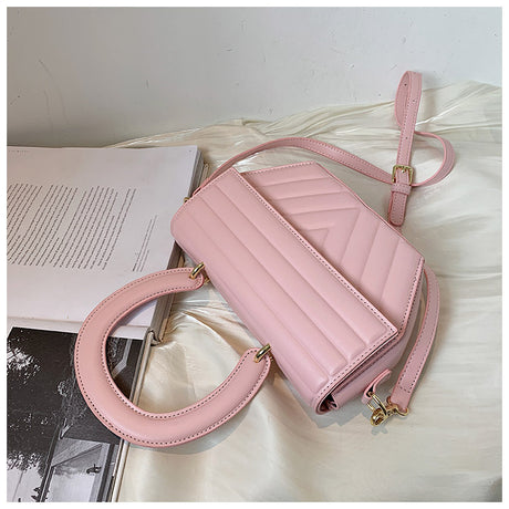 Trendy Fashion Folded Crossbody Bag Stripes - Dazpy