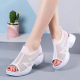 Sports Sandals Casual Fashion Ladies Platform Large Size Fairy Style Shoes - Dazpy