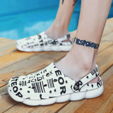 Summer Baotou Slippers Men's And Women's Casual Sandals - Dazpy