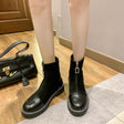 Children's Single Boots Flat Small Short Fashion Thin - Dazpy